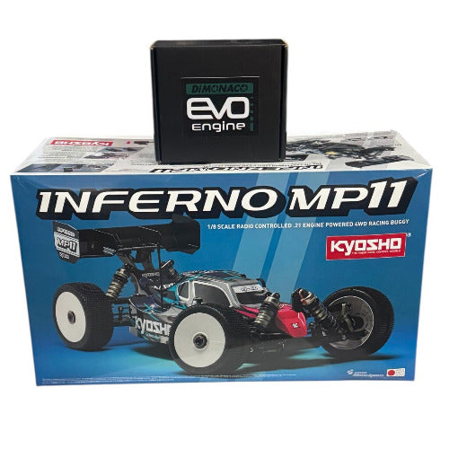 Automodello Kyosho MP11 con motore EVO B21