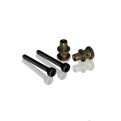 T-WORK'S Distanziali antivibranti in alluminio 7075-T6 con rivestimento duro TO-240-K